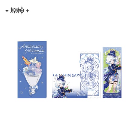 原神　miHoYo　周年記念シリーズ　記念チケット&カードセット　五周年（予約販売）2025年12月末中国発売