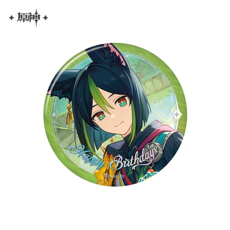 原神　miHoYo　命定之日シリーズ　キャラクターバッジ　2025　Ver.5（予約販売）2026年7月中旬中国発売