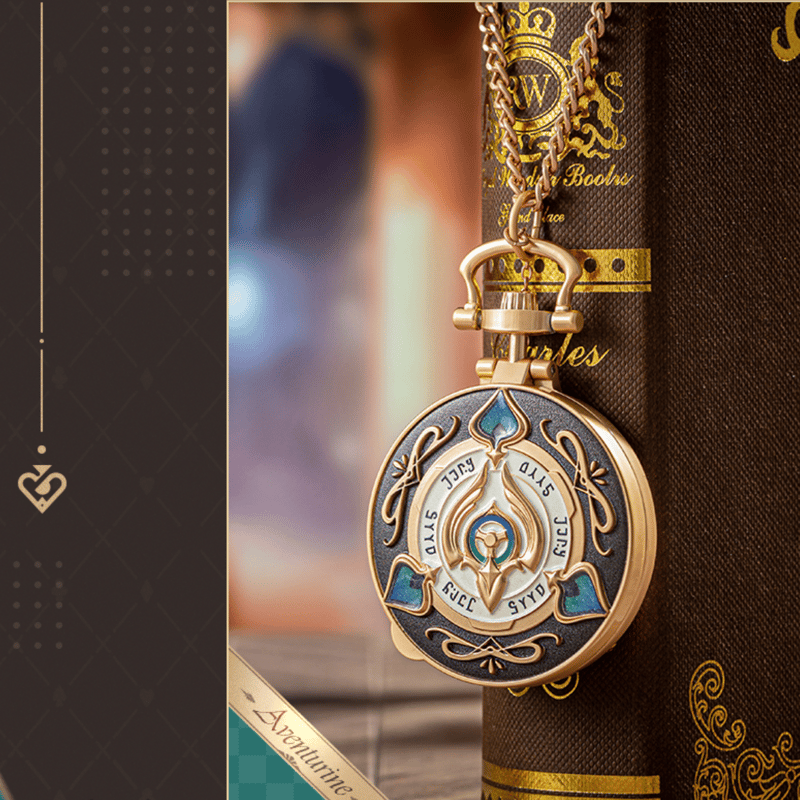 崩壊：スターレイル miHoYo アベンチュリン 懐中時計風メタルチャーム