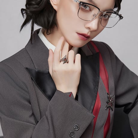原神　miHoYo　アルレッキーノテーマイメージシリーズ　ネックレス&指輪セット（予約販売）2026年1月中国発売