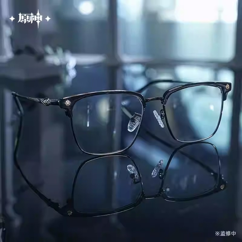 ぽ*様 原神　霜痕与権焰シリーズ　パンタローネ　富者　メガネ　眼鏡　公式正規品 原神 miHoYo 霜痕与権焰シリーズ メガネ（予約販売） | 面白映画公式