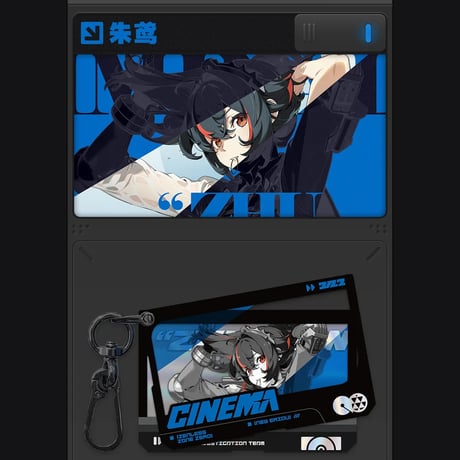 ゼンレスゾーンゼロ　miHoYo　影画シリーズ　ダブルアクリルチャーム　特務捜査班（予約販売）