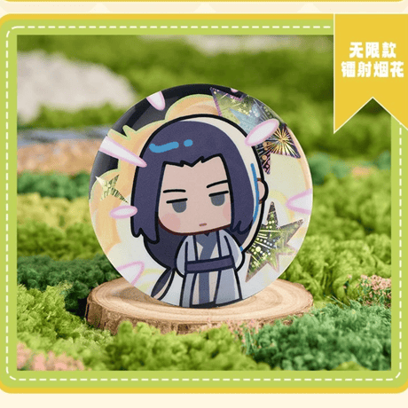 羅小黒戦記　FUN4YEAHコラボ　「なんじゃこりゃ」小黒シリーズ　ブリキ缶バッジ　※ブラインド商品（予約販売）