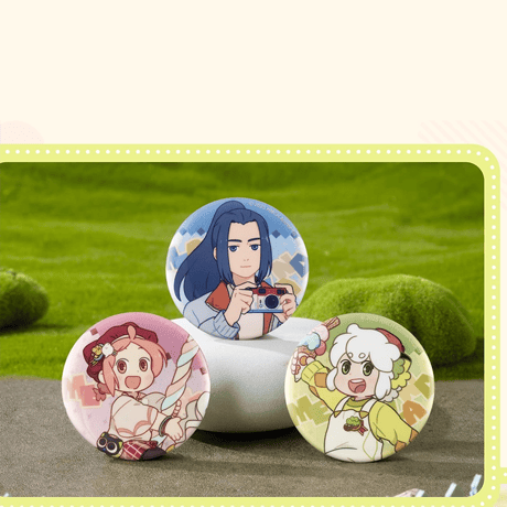 羅小黒戦記　TANMI SPACEコラボ　喵屿楽園シリーズ　缶バッジ　※ブラインド商品（予約販売）
