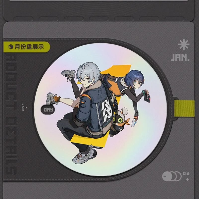 ゼンレスゾーンゼロ　ゼンゼロ　ホヨランド　アクリルカレンダー ゼンレスゾーンゼロ ゼンゼロ ホヨランド アクリルカレンダー