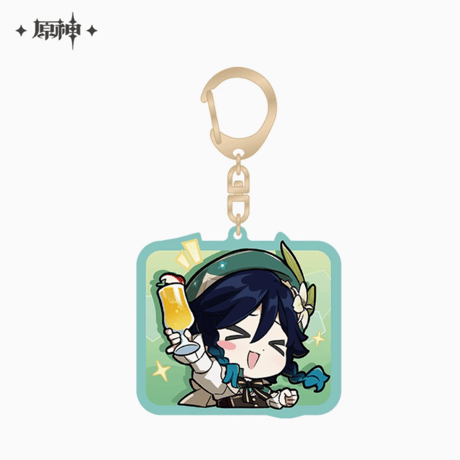 原神　miHoYo　Q版絵文字シリーズ　アクリルチャーム　モンド（予約販売）