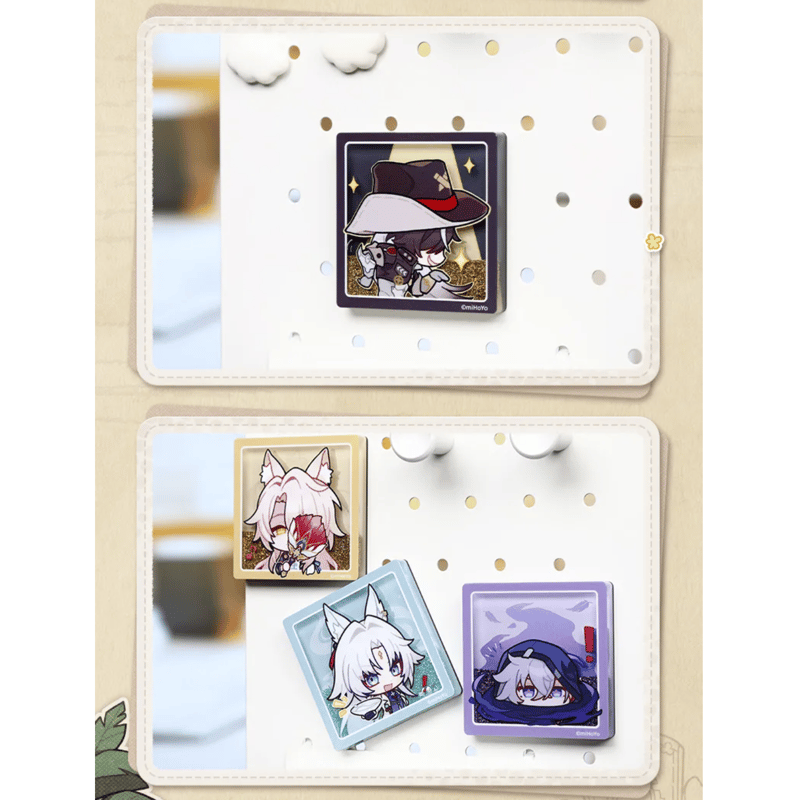 崩壊：スターレイル miHoYo パムの展示館シリーズ アクリルマグネット