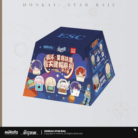 崩壊：スターレイル　miHoYo　玩点無限コラボ　キーキャップ第二弾　※ブラインド商品（予約販売）