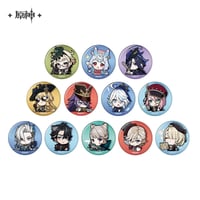 原神　miHoYo　Q版スタンプシリーズ　バッジ　フォンテーヌ廷（予約販売）