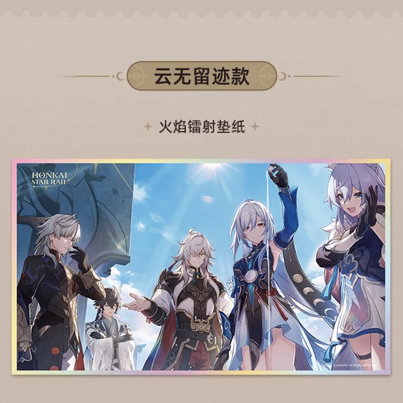 激レア　ガラスの花と壊す世界 限定特典 ミニ色紙 スミレ 崩壊：スターレイル 光円錐シリーズ アクリル色紙 世界の名