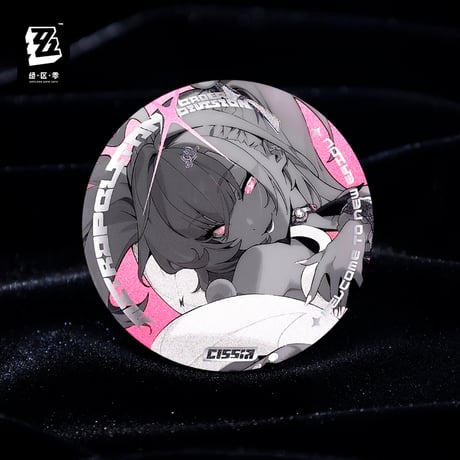 ゼンレスゾーンゼロ　miHoYo　影画シリーズ　リフレクター缶バッジ　シーシィア　都市秩序部（予約販売）2026年7月初中国発売
