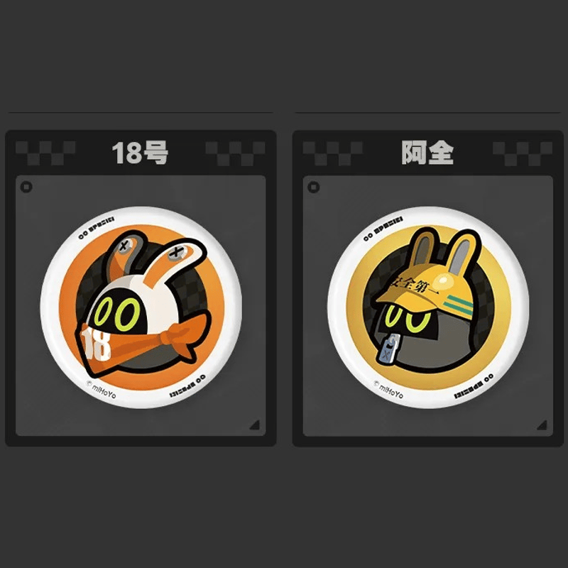 ゼンレスゾーンゼロ miHoYo 六課日常シリーズ ボンプ缶バッジ