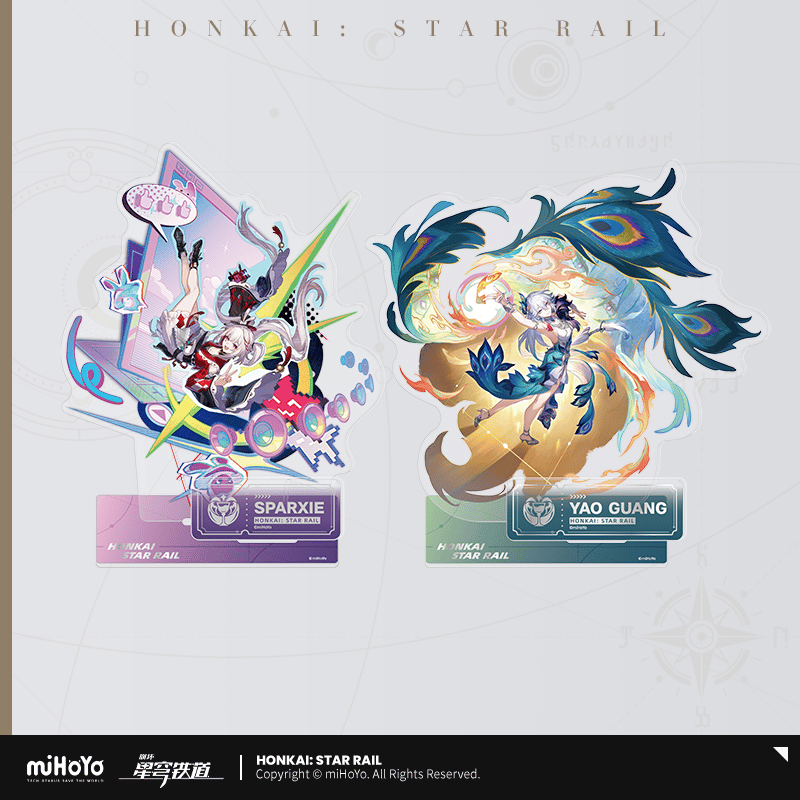 崩壊：スターレイル miHoYo 歓愉命途立絵シリーズ アクリルスタンド