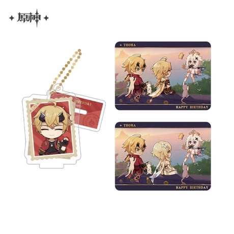 原神　miHoYo　留影叙佳期シリーズ　アクリルスタンド&カードセット（予約販売）