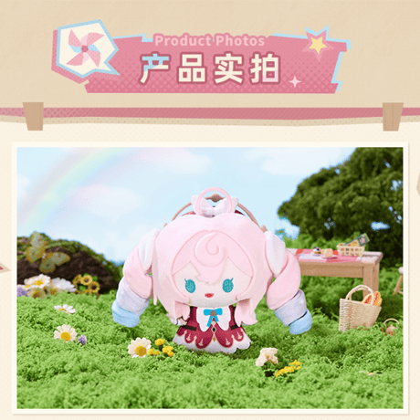 崩壊：スターレイル　miHoYo　旋風シリーズ　プルトイぬいぐるみチャーム（予約販売）