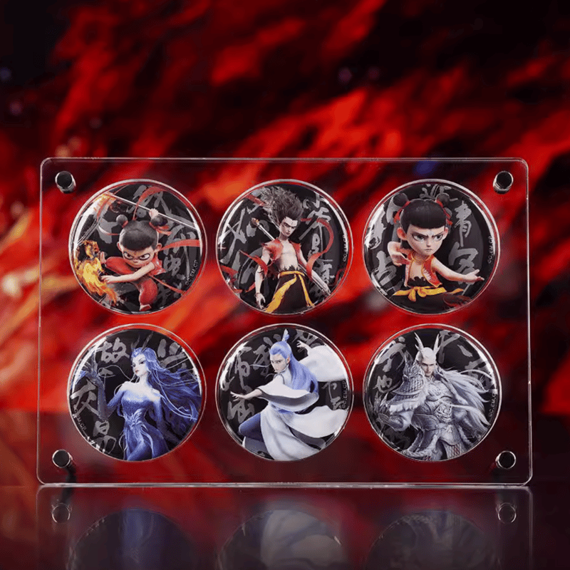 ナタ（哪吒）：魔童鬧海 キャラクターセリフシリーズ 缶バッジ（予約