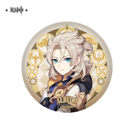 原神　miHoYo　モンド城テーマシリーズ　新工法　キャラクター缶バッジ（予約販売）2026年4月中国発売