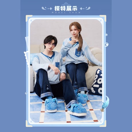 原神　miHoYo　ヌヴィレットテーマイメージシリーズ　ホームスリッパ（予約販売）2026年1月中国発売