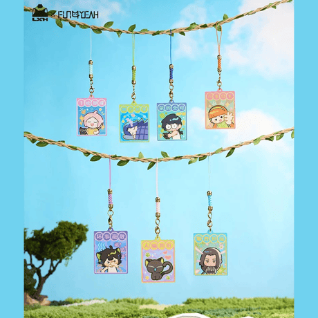 羅小黒戦記　FUN4YEAHコラボ　「なんじゃこりゃ」小黒シリーズ　アクリルお守り　※ブラインド商品（予約販売）