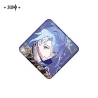 原神　miHoYo　2023オフライン展示会シリーズ　神里綾人角形バッジ（予約販売）