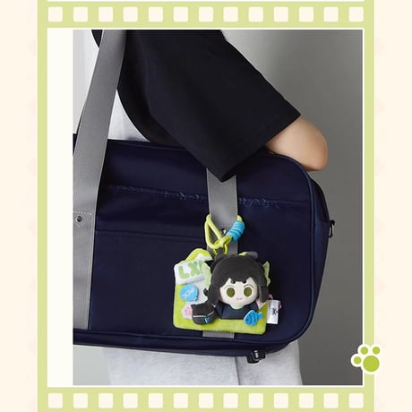 羅小黒戦記2　FUN4YEAHコラボ　定格時刻シリーズ　ぬいぐるみカードケース　※ブラインド商品（予約販売）
