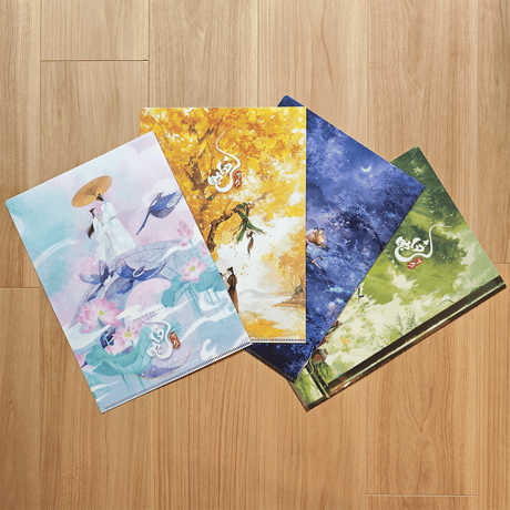 白蛇：浮生　A4クリアファイル【現品　白蛇：浮生シリーズのみ同時注文可　発送3～6週間】