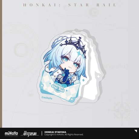 崩壊：スターレイル　miHoYo　ナナシビトの勲章シリーズ　アクリルクリップ　Ver.4（予約販売）