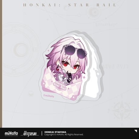 崩壊：スターレイル　miHoYo　ナナシビトの勲章シリーズ　アクリルクリップ　Ver.4（予約販売）