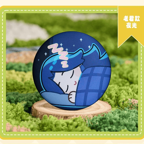 羅小黒戦記　FUN4YEAHコラボ　「なんじゃこりゃ」小黒シリーズ　ブリキ缶バッジ　※ブラインド商品（予約販売）
