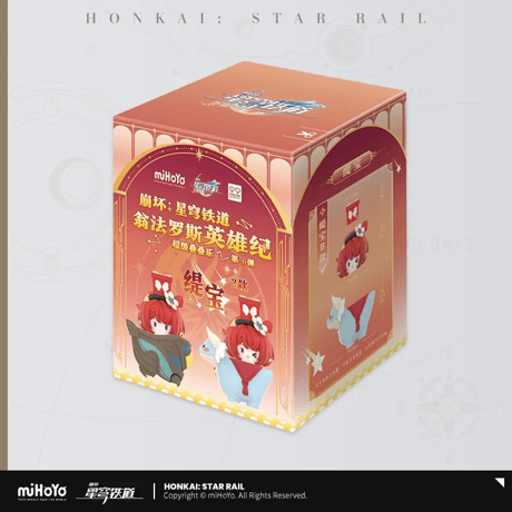 崩壊：スターレイル　miHoYo　ALL FOR PLAYコラボ　オンパロス英雄記シリーズ　ミニフィギュア超級叠叠楽　※ブラインド商品（予約販売）