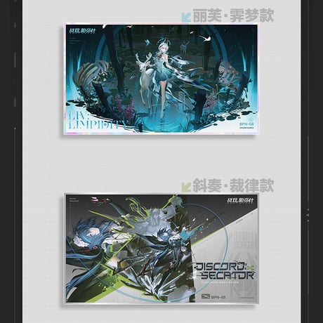 パニシング：グレイレイヴン　機体シリーズ　色紙（予約販売）2026年5月末中国発売