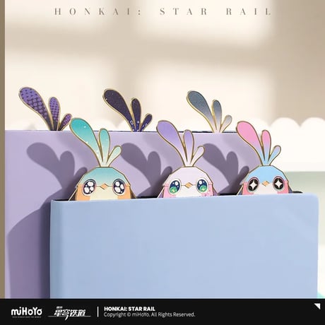 崩壊：スターレイル　miHoYo　折り紙の小鳥マッチシリーズ　金属しおり　Ver.1&2 (予約販売)
