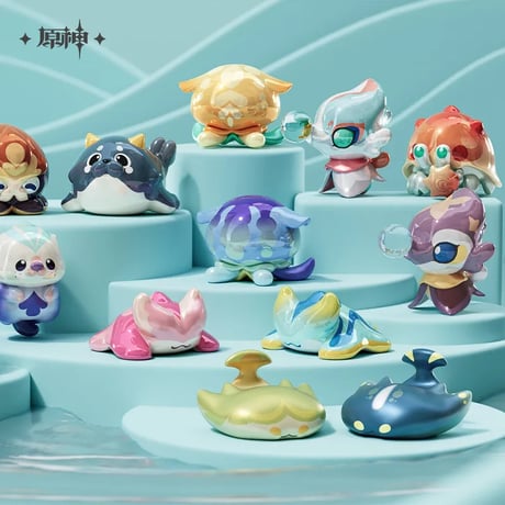 原神　miHoYo　原海シリーズ　奇幻生物志ミニフィギュア※ブラインド商品（予約販売）