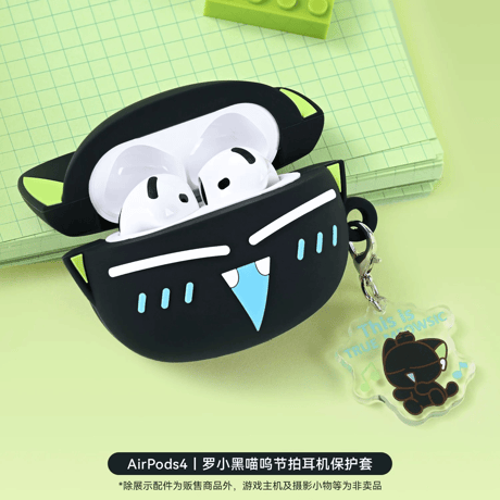 羅小黒戦記　GEEKSHAREコラボ　喵嗚節拍　AirPods4対応　イヤホンケース（予約販売）