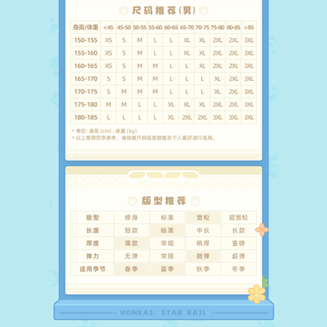 崩壊：スターレイル　miHoYo　ガオガオシリーズ　半袖Tシャツ（予約販売）2026年8月中国発売