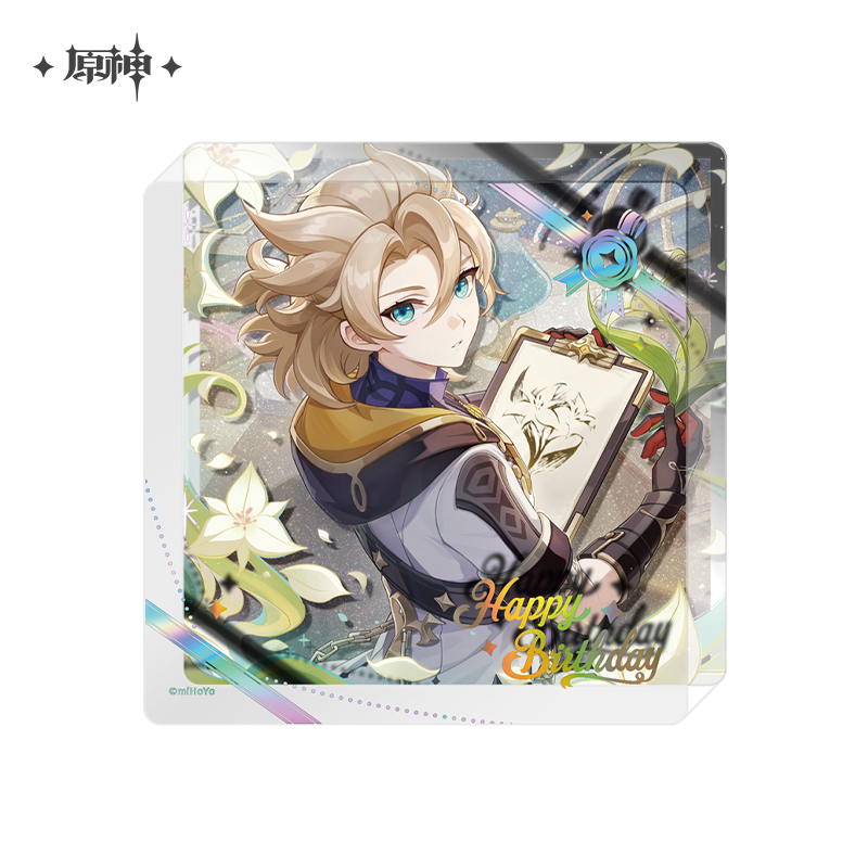 原神 miHoYo 命定之日シリーズ キャラクター厚手アクリルコースター