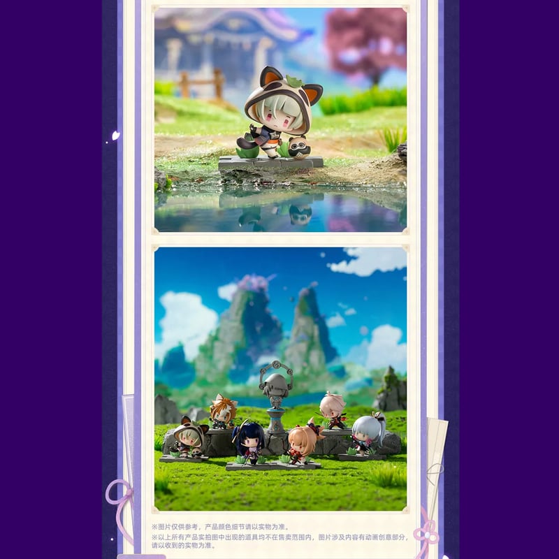 原神 miHoYo 稲妻編戦場英姿シリーズ ミニフィギュアブラインド