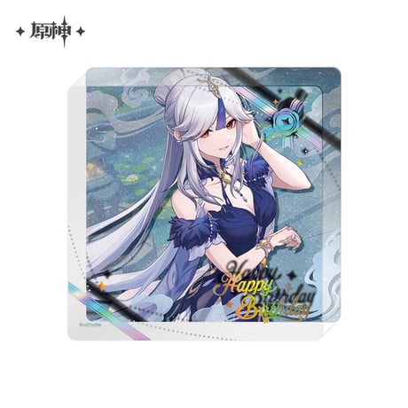 原神　miHoYo　命定之日シリーズ　キャラクター厚手アクリルコースター　2025　Ver.3（予約販売）2026年4月末中国発売