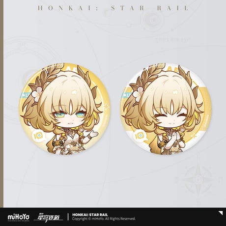 崩壊：スターレイル　miHoYo　フク郎のゲストルームシリーズ　2個入り缶バッジセット　Ver.5（予約販売）