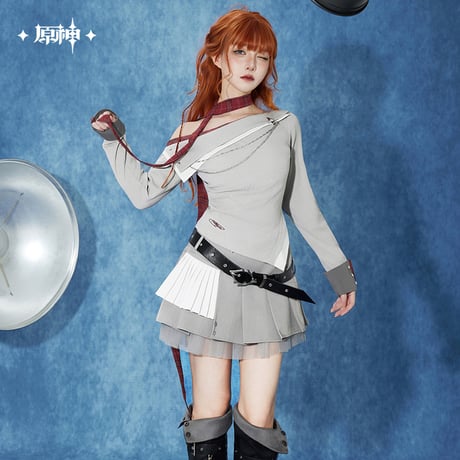 原神　miHoYo　タルタリヤテーマイメージシリーズ　オフショルダー長袖ニットシャツ（予約販売）2026年7月中旬中国発売