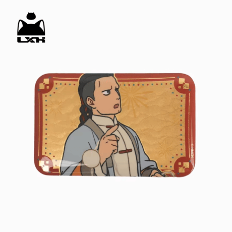 羅小黒戦記2　HMCH　年々歳々シリーズ　スクエア缶バッジ（予約販売）
