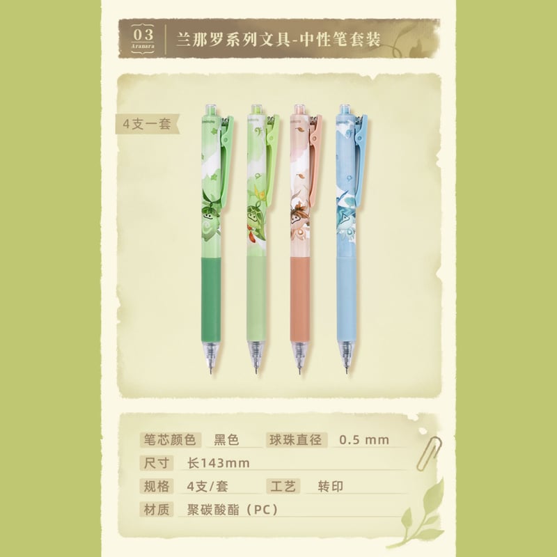 原神 miHoYo アランナラシリーズ ボールペンセット（予約販売） | 面白  