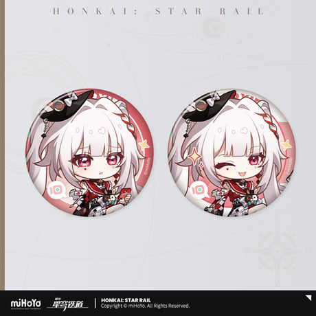 崩壊：スターレイル　miHoYo　フク郎のゲストルームシリーズ　2個入り缶バッジセット　Ver.7（予約販売）