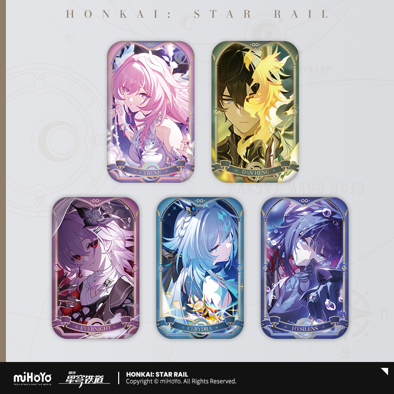 崩壊：スターレイル miHoYo オンパロス英雄記シリーズ 缶バッジ Ver.2