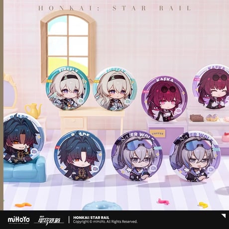 崩壊：スターレイル　miHoYo　フク郎のゲストルームシリーズ　バッジセット (予約販売)
