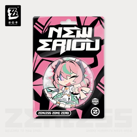 ゼンレスゾーンゼロ　miHoYo　麗都シリーズ　Q版バッジ　妄想エンジェル（予約販売）
