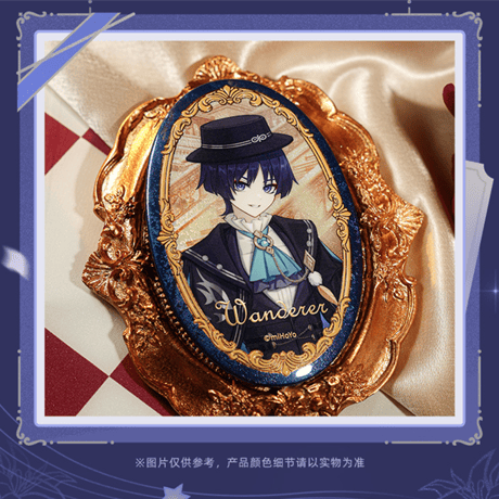 原神　miHoYo　2026嘉年相聚シリーズ　キャラクター楕円缶バッジ（予約販売）