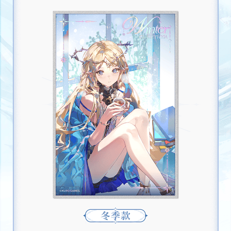鳴潮　カルテジア　四季テーマ　アクリル色紙（予約販売）2025年12月中国発売