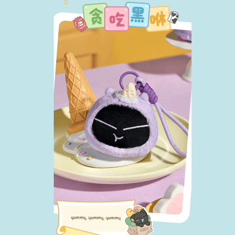 羅小黒戦記　FUNISMコラボ　ヘイショヘイショ　ぬいぐるみスクイーズチャーム　※ブラインド商品（予約販売）