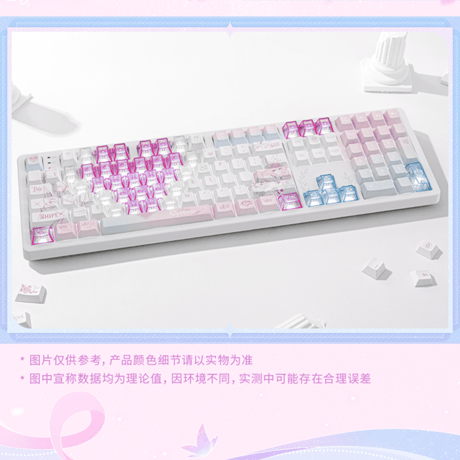 崩壊：スターレイル　miHoYo　キュレネ　過去のさざ波　108キー　メカニカルキーボード（予約販売）2026年9月中国発売【特殊商品のため、単独でご注文ください】